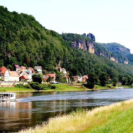 Hotel Erbgericht Bad Schandau Dış mekan fotoğraf