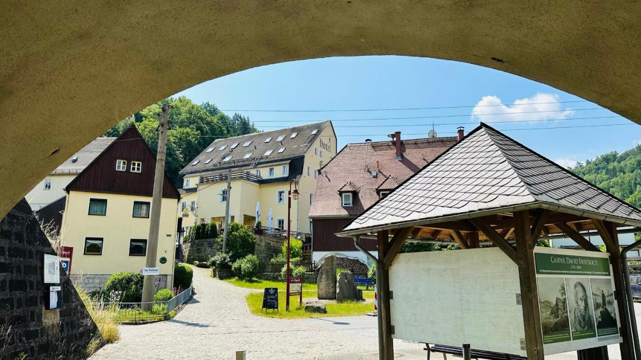 Hotel Erbgericht Bad Schandau Dış mekan fotoğraf