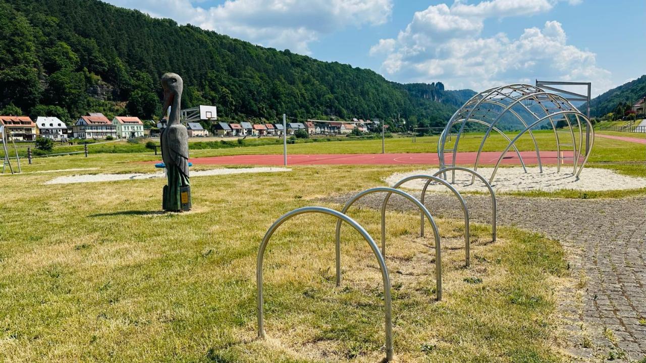 Hotel Erbgericht Bad Schandau Dış mekan fotoğraf