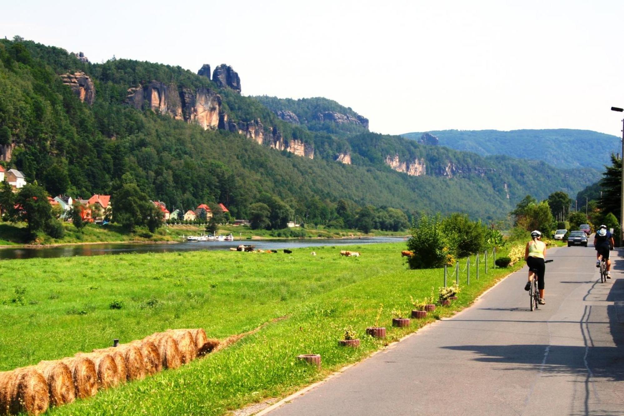 Hotel Erbgericht Bad Schandau Dış mekan fotoğraf