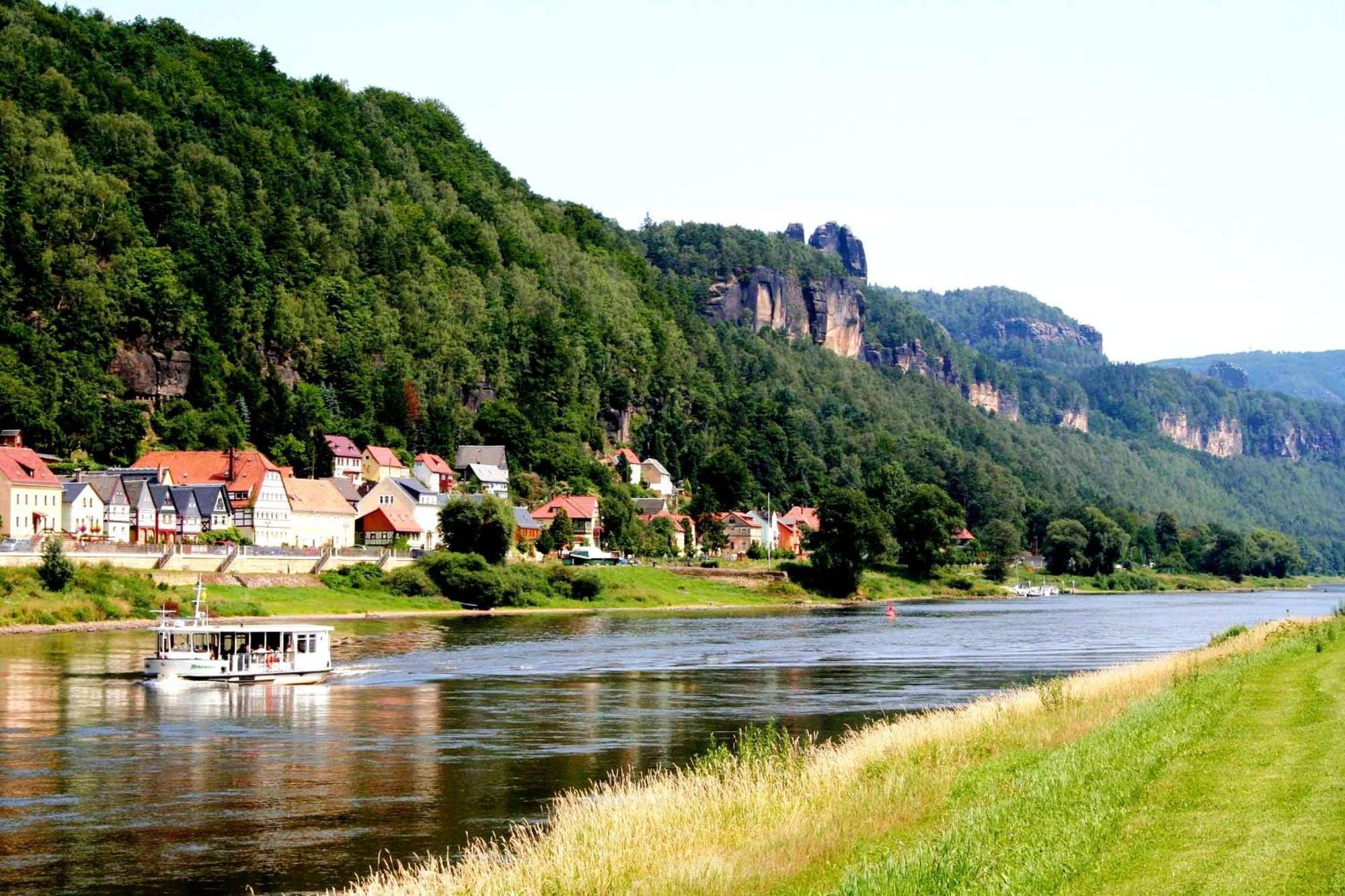 Hotel Erbgericht Bad Schandau Dış mekan fotoğraf